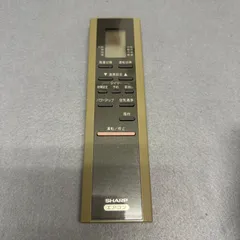 2026年最新】シャープ エアコンリモコン CRMCの人気アイテム - メルカリ