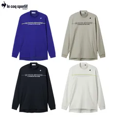 ルコック ゴルフ LG5FLS50M ヒートナビ モックネック 長袖 シャツ