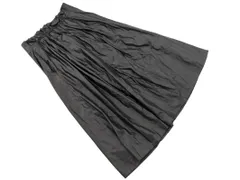BALLSEY ボールジー トゥモローランド フェイクレザー ロング スカート size34/黒 ◇■ レディース
