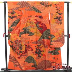 ☆mk-0057 色打掛 婚礼衣装 刺繍 花嫁衣裳 5-19 - メルカリ