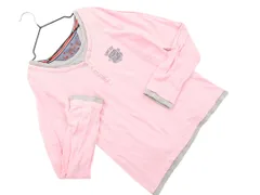 CONVERSE コンバース ヘンリーネック フェイクレイヤード カットソー sizeM/ピンク ◇■ レディース