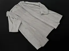 RADIATE ラディエイト 裏起毛 ロング フーディー ショール カーディガン size38/グレー ◇■ レディース