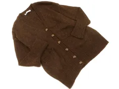 ZARA ザラ Vネック ニット カーディガン sizeS/茶 ◇■ レディース