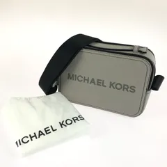 【中古品】Michael Kors マイケルコース COOPER エンボスロゴ ペブルレザー クロスボディ 37S4LCOL6L ショルダーバッグ カバン 【188-251223-na-09-tag】
