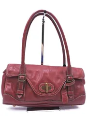DAKOTA ダコタ レザー セミショルダー ハンド バッグ 赤 ■■ レディース