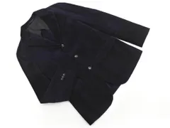 EDIFICE エディフィス DUCA VISCONTI コーデュロイ テーラード ジャケット size48/濃紺 ◇■ メンズ