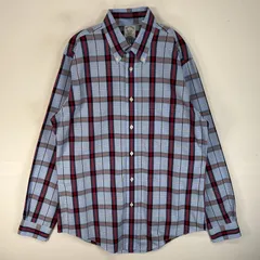 古着 ブルックスブラザーズ Brooks Brothers 長袖シャツ チェック 胸ポケ REGENT M  ブルー系 マルチカラー メンズ