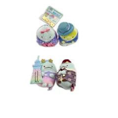 San-x 3点 まとめ売り すみっコぐらしコレクション てのりぬいぐるみ 東京駅限定 ぬいぐるみ   タグ付き