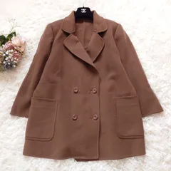 バーバリーズ　BURBERRYS　チェスターコート　カシミヤ　ウール　ダブルフェイス　リバーコート　ダブル　ジャケット　ハーフコート　ダブルブレスト　テーラードジャケット　ボタンロゴ　ブラウン　茶色　11　Ｌ