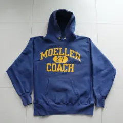 80s チャンピオン リバースウィーブ USA製 フーディー ネイビー XL