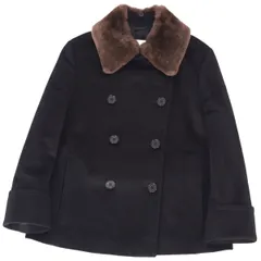 美品 マックスマーラ Max Mara ジャケット ダブルブレスト キャメルヘア