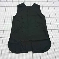 ◇ ⊂ ケービーエフ KBF ノースリーブロングベスト ブラック系 レディース E  【1509300004088】