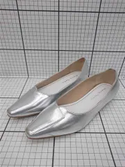 ◇ Θ オリエンタルトラフィック ORiental Traffic シルバー バレエシューズ レディース E  【1511100004014】