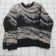 ◇ ⊇ ザラ ZARA 0048/408/802 ニットセーター ブラック系 メンズ XL E  【1511100006650】