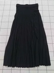 ◇ ⊇ ザラ ZARA プリーツスカート ブラック系 Mサイズ レディース E  【1511100006896】