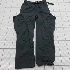 ◇ Θ アディダス adidas ナイロンパンツ ブラック系 メンズLサイズ E  【1511100007268】