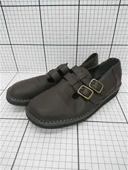 ◇ ⊂ トリッペン trippen レザー ダブルストラップシューズ ブラウン系 23cm レディース E  【1511100008487】