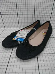 ◇ ⊂ ザラ ZARA ディズニー ミッキー バレエシューズ ブラック系 35 レディース E  【1511100008432】