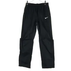 NIKE ナイキ スウッシュ ナイロンパンツ XL ブラック メンズ 古着