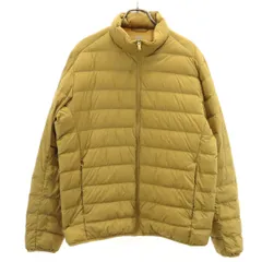 UNIQLO ユニクロ ウルトラライトダウンジャケット L キャメル系 メンズ 古着