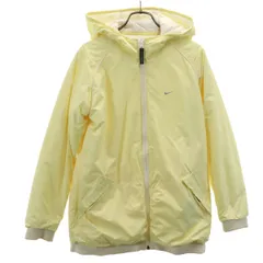 NIKE ナイキ リバーシブル 中綿ジャケット S イエロー レディース 古着