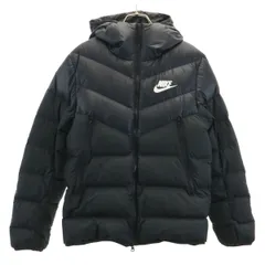 NIKE ナイキ ダウンジャケット S ブラック メンズ 古着