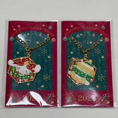 ★新品未使用★ シナモロール＆ポムポムプリン サンリオ クリスマス限定ノベルティ2025 キラキラチャーム
