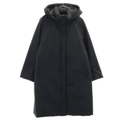 UNIQLO ユニクロ ハイブリッド ダウンコート L ブラック レディース 古着