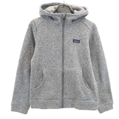 patagonia パタゴニア ベター セーター ジャケット L 12 グレー 65701FA14 アウトドア ニット キッズ 古着