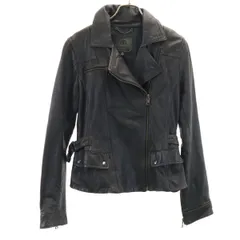 Banana Republic バナナリパブリック ライダースジャケット S ブラック レディース 古着
