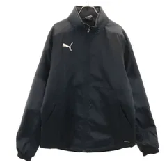 PUMA プーマ パデット ジャケット XL ブラック 中綿 メンズ 古着