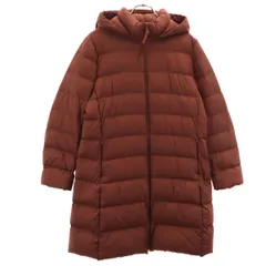 UNIQLO ユニクロ ウルトラライト ダウンコート XXL レンガ系 レディース 古着