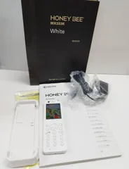 【美品】KYOSERA WILLCOM HONEY BEE WX333K/ホワイト