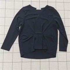 ◇ ⊂ グリーンレーベル リラクシング ネイビー系 長袖 レディース E  【1511110019527】