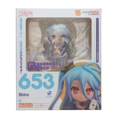 (재판매)넨도로이드 653 화이트(시로) 노게임·노라이프 완성품 가동 피겨 굿 스마일 컴퍼니