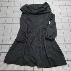 ◇ ⊇ イランイラン YLANG YLANG オフショルダー長袖ワンピース チャコール系 レディース E  【1511110020486】