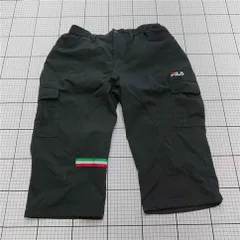 ◇ Θ FILA フィラ カジュアル系 カーゴパンツ サイズW29 ブラック系 レディース メンズ E  【1511250001222】のサムネイル