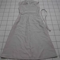 ◇ ⊂ ナチュラルビューティーベーシック シンプル系 ノースリーブ ロング丈 ワンピース サイズM ホワイト系 レディース E  【1511250001611】