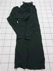 ◇ ⊇ Ungrid アングリッド 大人系 キャミワンピ ショートトップス サイズF ブラック系 レディース E  【1511250001598】