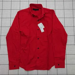 ◇ Θ ギャルソンウェーブ シンプル系 長袖 長袖シャツ サイズ2 レッド系 メンズ E  【1511250002830】のサムネイル