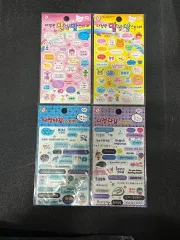 ダイアリーデコ ステッカー 4種 セット クラシックスティッカー ダイアリーデコ 中国語ステッカー