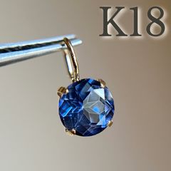 K18 天然石スフェーン oval ペンダントトップ 希少宝石 - メルカリ
