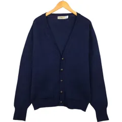 古着 90年代 エルエルビーン L.L.Bean ウールニットカーディガン スコットランド製 メンズM相当 ヴィンテージ/eaa601071