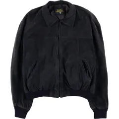 古着 VERA PELLE スエードレザーブルゾン イタリア製 メンズL相当 ヴィンテージ/eaa598243