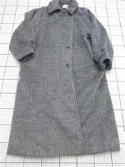 ◇ ⊇ フォーエバー21 FOREVER 21 グレー系 ロングコート Fサイズ レディース E  【1512020020962】
