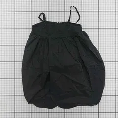 ◇ ⊂ ワンピース プティマイン petit main バルーンワンピース 110 ブラック系 キッズ E  【1512020019928】