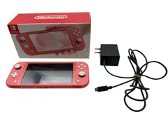 Nintendo Switch Lite 本体 ピンク HDH-001 ゲームソフト付き 動作OK