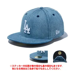 【7-3/4[61.5cm] ドジャース-ウォッシュドデニム】ニューエラ NEW ERA カスタム 59FIFTY キャップ