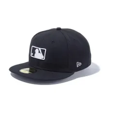 【7-3/8[58.7cm] MLBロゴ-ブラック】ニューエラ NEW ERA カスタム 59FIFTY キャップ