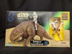 KENNER (ACTION FIGURE) DEWBACK AND SANDTROOPER 3.5インチ